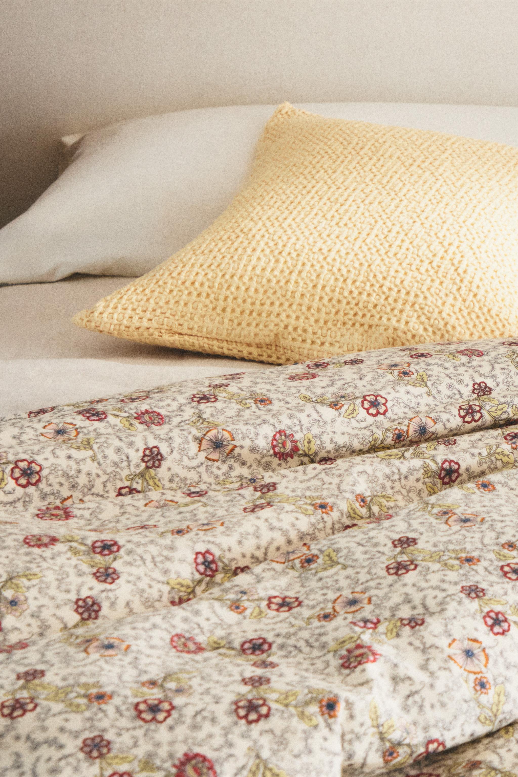 COUETTE ENFANT EN COTON À FLEURS